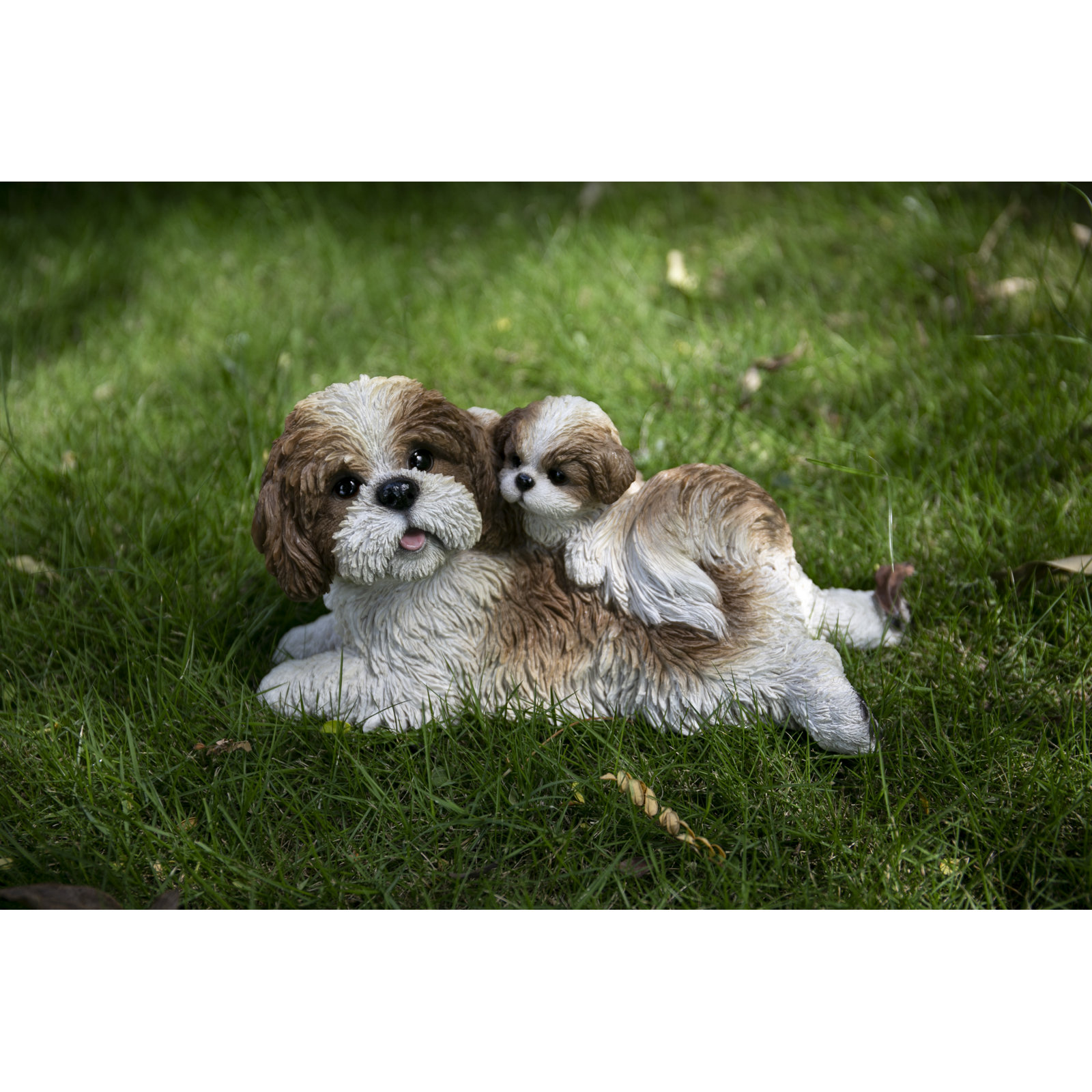Hi-Line Gift Ltd. Mother and Baby Shih Tzu